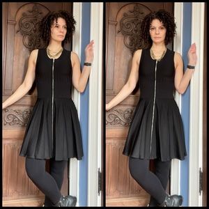 Parker Fit and Flare Dress Black size small
